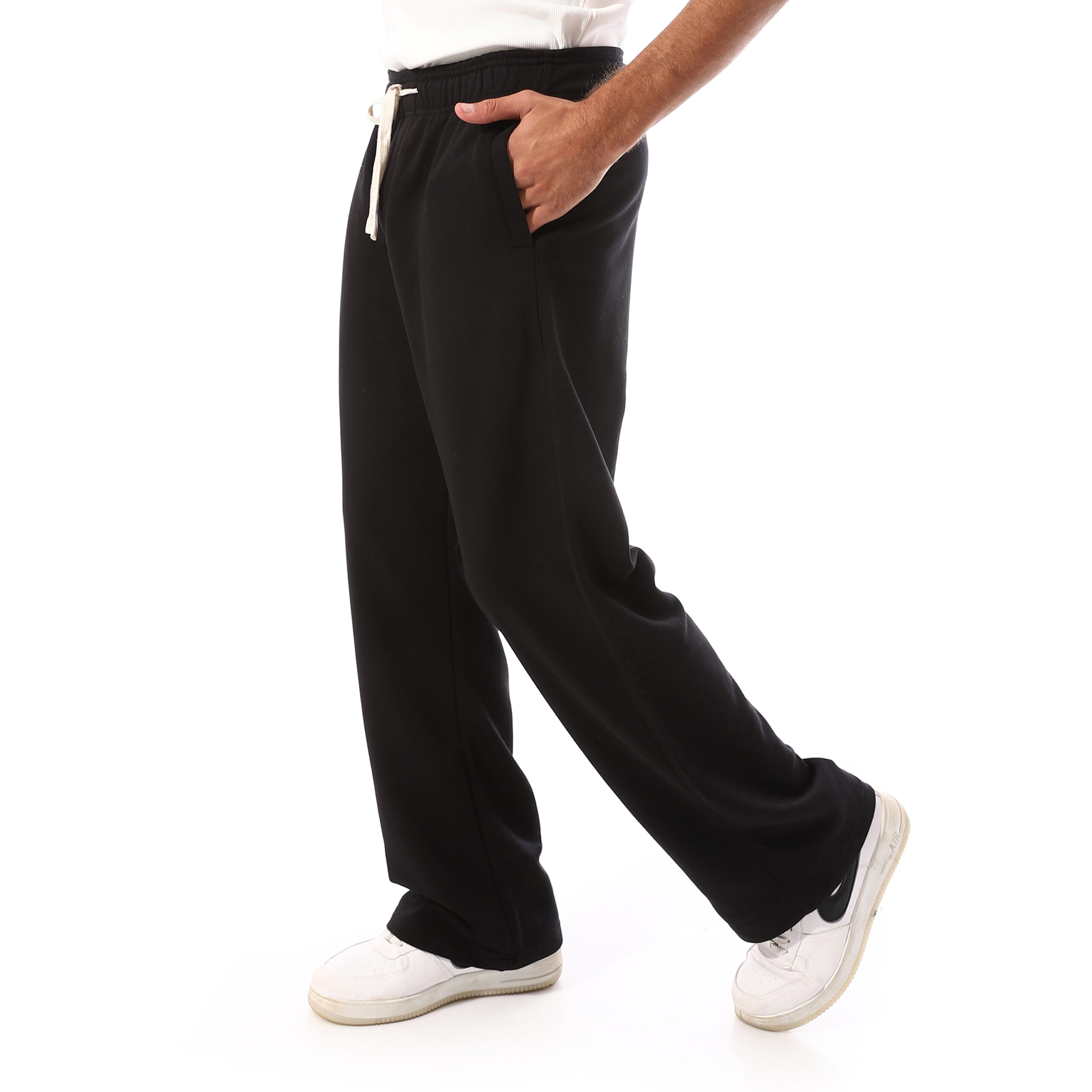 SweatPant Wide-leg-Black - Image 5