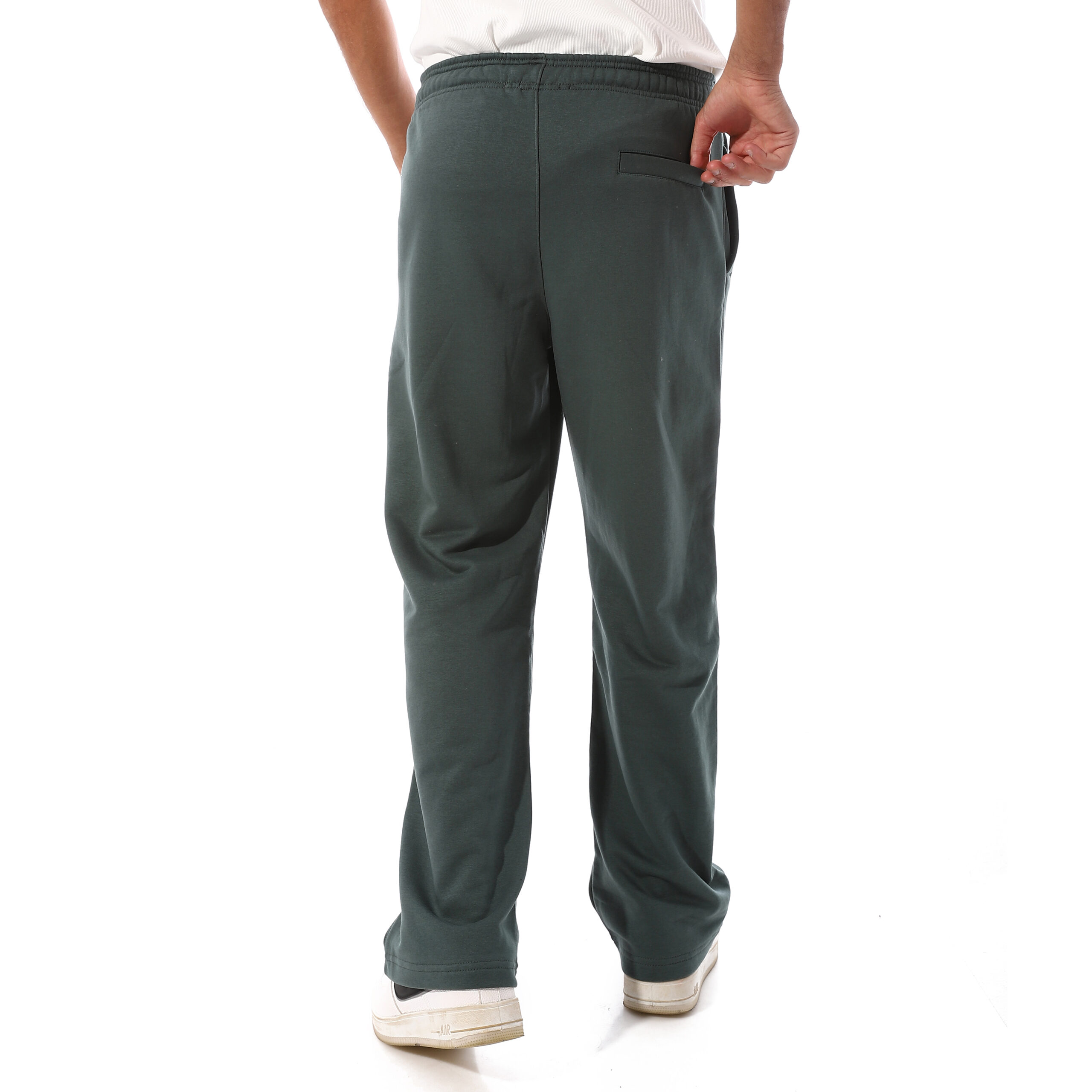 SweatPant Wide-leg-Olive - Image 4