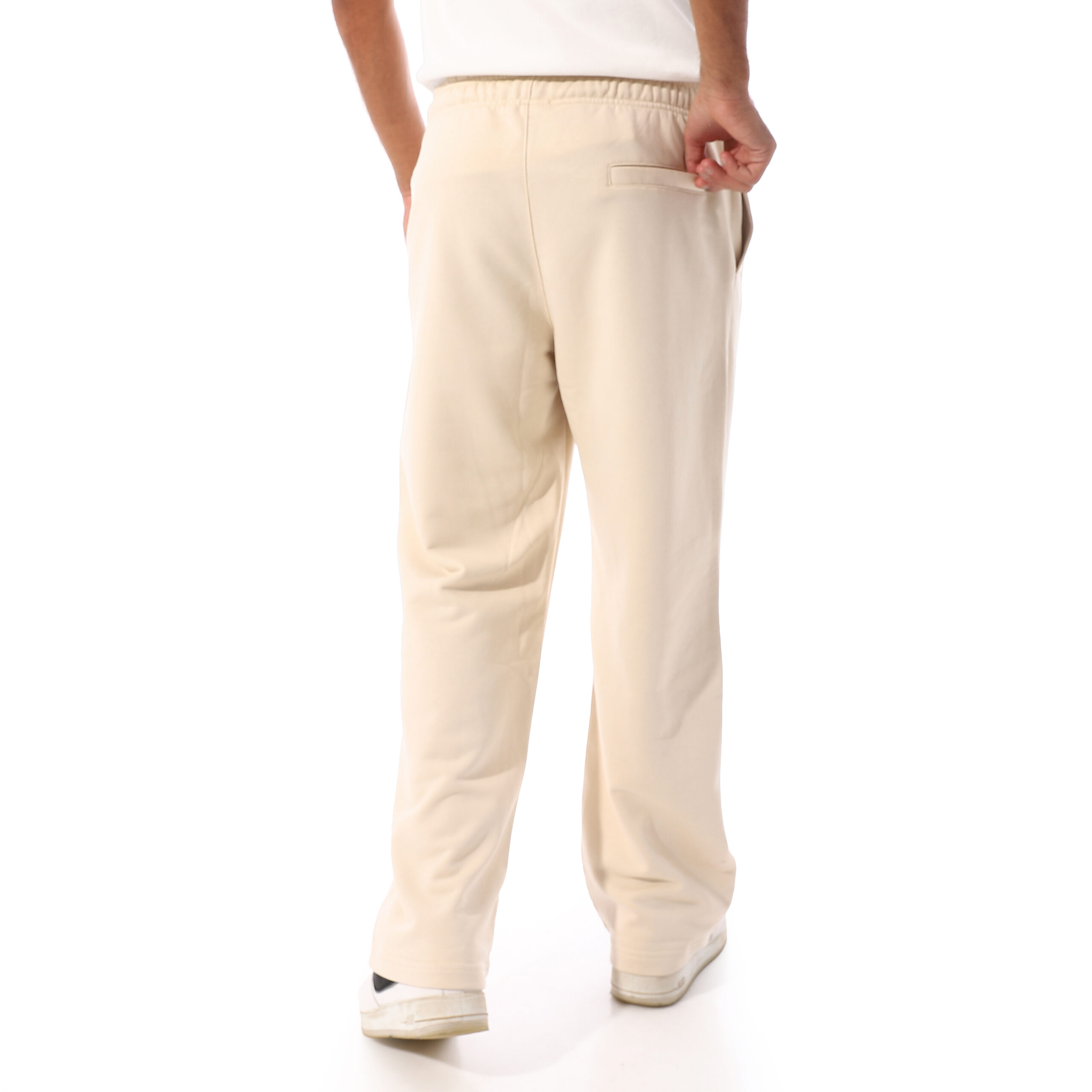 SweatPant Wide-leg-Beige - Image 4